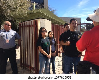 Phoenix, Ariz. / U.S. - February 8, 2018: While Guadalupe García De Rayos Attends An Immigrations And Customs (ICE) Hearing, Her Family Talks To Media About Attempting To Prevent Her Deportation. 2987