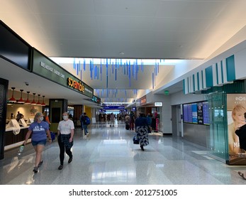 Phoenix, Arizona, July 2, 2021: New Terminal 3 At Sky Harbor Airport