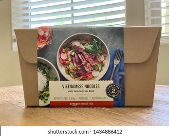 Phoenix, Arizona, June 25, 2019: Amazon Meal Kit