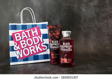 Phoenix, Arizona, November 5, 2020: Bath And Body Works Products