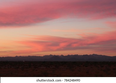 Phoenix, Arizona Pink Sunset