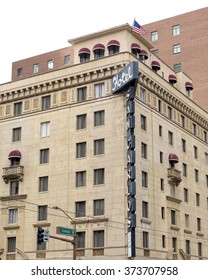 Phoenix, Arizona, USA - January 24, 2016: Hotel San Carlos In Phoenix Downtown.