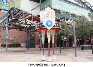 Phoenix, AZ November 4, 2021
Chase Stadium. Home Of The Arizona Diamondbacks