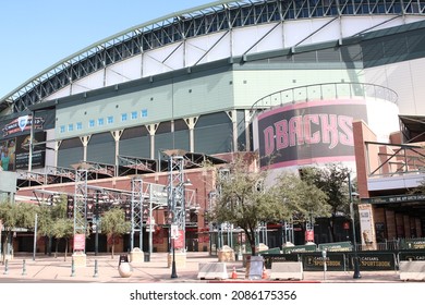 Phoenix, AZ November 4, 2021
Chase Stadium. Home Of The Arizona Diamondbacks