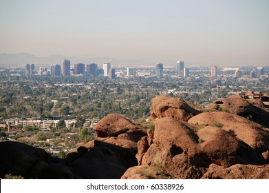  Phoenix Skyline: View From Camelback Mountain