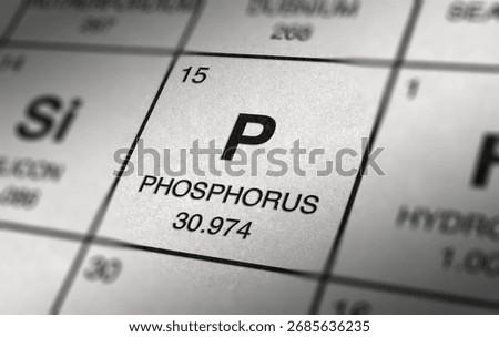 PHOSPHORUS Element 15 of the periodic table