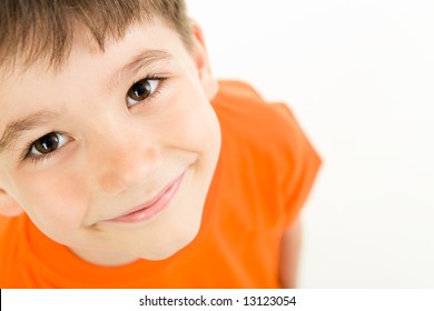 Photo of adorable young boy looking at camera - Powered by Shutterstock