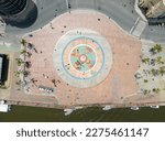 Photo aerial view of old landmark ground zero in the city of Recife, Pernambuco, Brazil