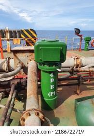 A Photo Of Air Vent Head Of Ballast Tank On A Cargo Ship Or Bulk Carrier.