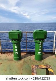 A Photo Of Air Vent Head Of Ballast Tank On A Cargo Ship Or Bulk Carrier.