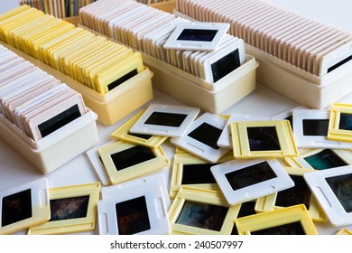 Photo Archive Of 35mm Film Slides