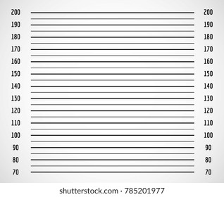 height chart blank