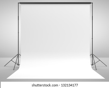 Photo Background In White Room