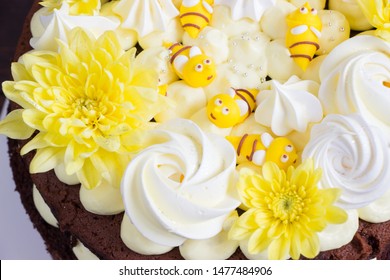 Honey Bee Cake Decoration Images Stock Photos Vectors