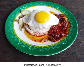 Photo Best Nasi Lemak Sambal Kerang Stock Photo Edit Now 1458602249