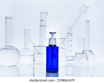 Photo Of Biochemistry Glassware Experiment