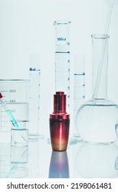 Photo Of Biochemistry Glassware Experiment