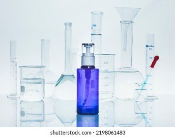 Photo Of Biochemistry Glassware Experiment