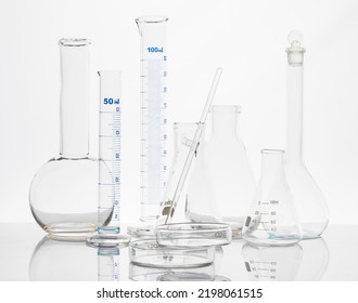 Photo Of Biochemistry Glassware Experiment