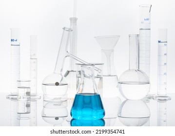 Photo Of Biochemistry Glassware Experiment