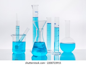 Photo Of Biochemistry Glassware Experiment