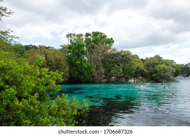 A Photo Of A Blu Swimming Hole