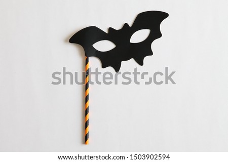 Photo booth colorful props for Halloween party - Bat