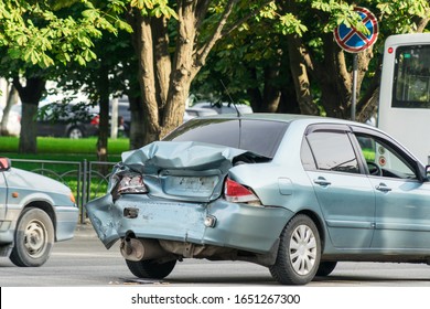 photo of the car after a traffic accident. - Powered by Shutterstock