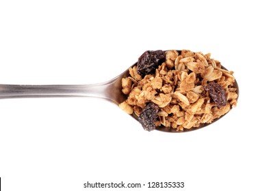 Photo Of Cereal Spoon - Granola