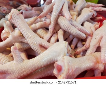 Photo Of Chicken Claws At The Chicken Slaughterhouse