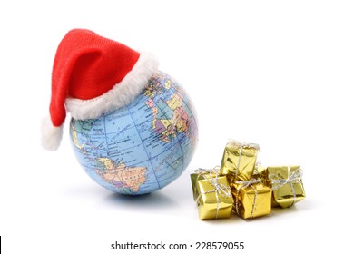 Photo Of Christmas World And Gifts For Celebrating Christmas Around The World