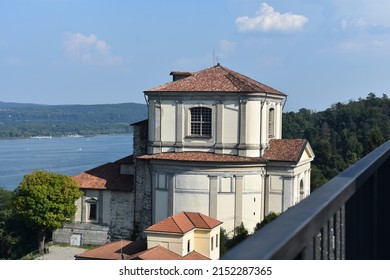 Photo Of The Church Of San Carlo Borromeo In Arona (Lago Maggiore)