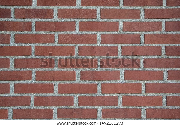 Photo of close-up of\
big brick background