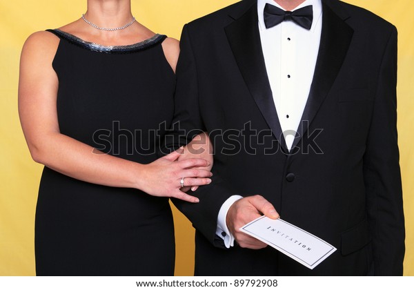 black tie party men