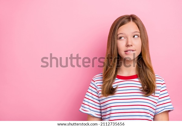 Photo Cunning Little Girl Look Promo Stock Photo 2112735656 | Shutterstock