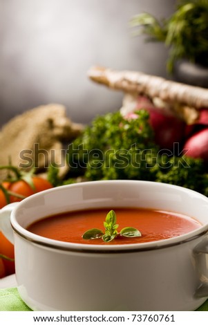 Similar – Pumpkin soup Food