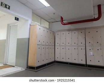 Photo Of Department Store Staff Lockers