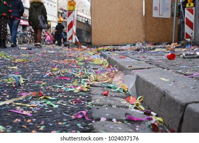 A photo depicting the mess, pollution and dirt we leave behind after seemingly  innocent festivals that keeps sanitation workers busy
