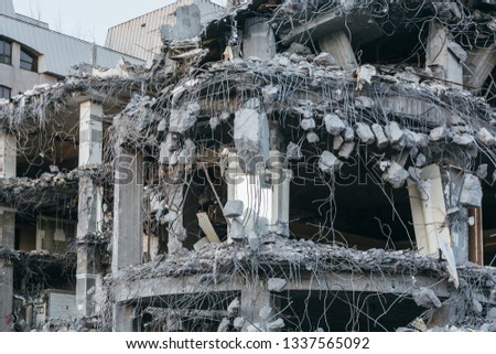 Similar – Image, Stock Photo On the ruins of the past…