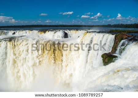 Similar – Foto Bild Regenbogen am Iguassu