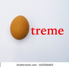 Photo Of Egg Used As A Visual Pun On Work Extreme 