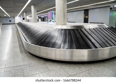 Photo Of Empty Baggage Claim Belt In Airport