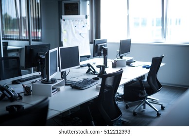 Photo Of An Empty Work Space On A Day Light.