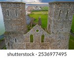 Photo of the famous Reculver Towers in Kent