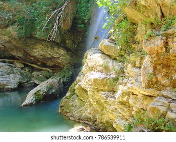 Photo Famous Waterfall Island Kythira Ionian Stock Photo 786539911 ...