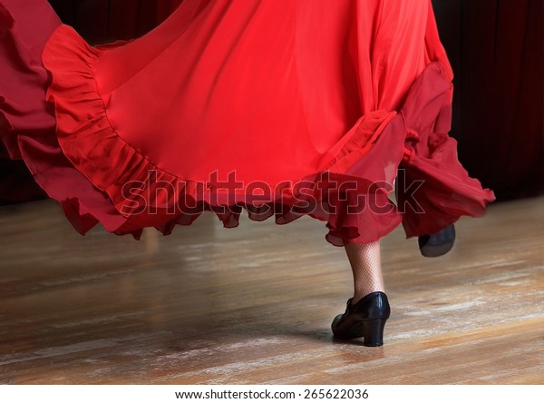 Photo of flamenco dancer. Legs\
fragment photo of spanish flamenco dancer.  Only legs\
cropped