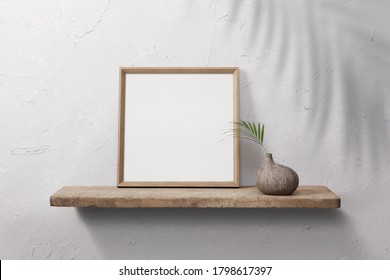 Photo frames mockup with shadow