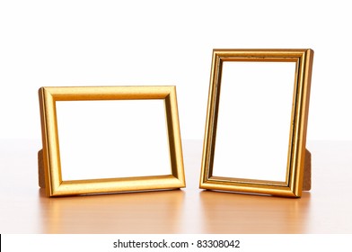 Photo Frames On The Table