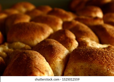 Photo Of Freshly Baked Filipino Bread Called Pan De Sal Or Salted Bread