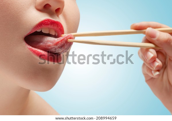 eating sticks